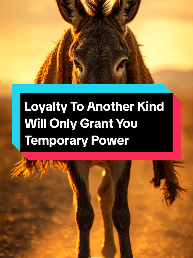 Loyalty To Another Kind Will Only Grant You Temporary Power. #motivation #creatorsearchinsights #fypviralシ #Capcut #progress 