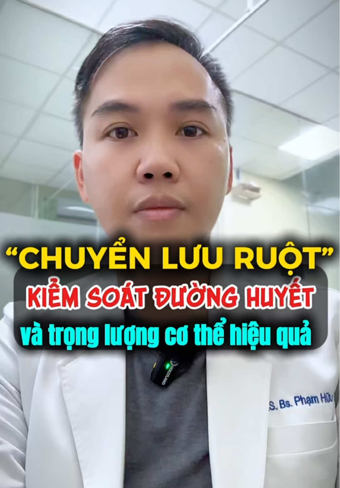 🩺“Chuyển lưu ruột” kiểm soát đường huyết và trọng lượng cơ thể hiệu quả!❤️@BS HỮU VÀNG-GOLDMed @PK GOLDMed TÊN LỬA #bsvang #daithaoduong #phauthuatgiambeo #giamcanantoan #giamcanthanhcong 