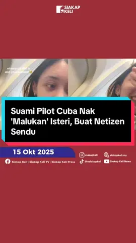 Comel #TrendingNewsMalaysia #BeritaDiTikTok #NewsAtTikTok #pilot #suamiisteri 