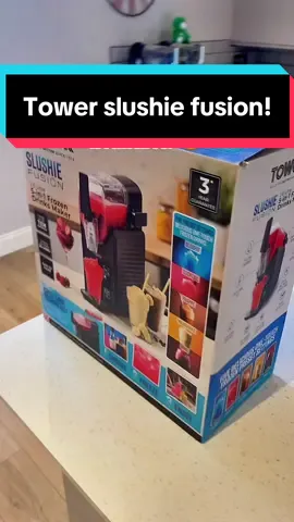 The brand new Tower Slushie Fusion has just landed on TikTok Shop! 🍧✨ We’re unboxing it, testing it out, and it’s absolutely brilliant — digital display, long guarantee, and it makes perfect icy slushies every time. It even comes with recipes and a full instruction book. Such a fun kitchen must-have — grab it from my video while it’s new and on offer! 🙌 #Towerhousewares #SlushieMaker #KitchenFinds #TikTokMadeMeBuyIt #BlackFriday @Tower Housewares  