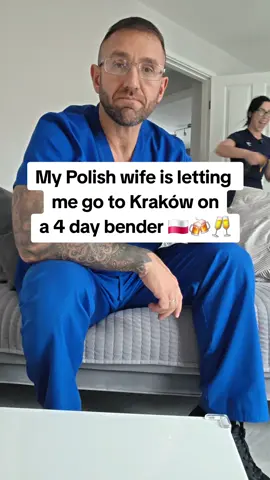 My Polish wife is letting me go to Kraków on a 4 day bending 🇵🇱🍻🥂🤔🤣 #Kraków #Polska #Poland #polishgirl #fyp 