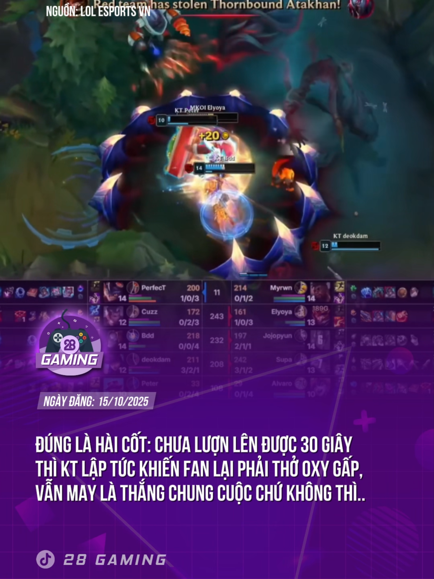 MAY LÀ VẪN THẮNG CHUNG CUỘC ĐẤY... #GamingOnTikTok #2024moments #tiktoknews #theanh28 #gamer #theanh28gaming #lienminhhuyenthoai #KT #cktg2025