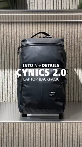 Cynics 2.0 Laptop Backpack! 🙌🏻 Backpack ini cocok banget buat kamu yang suka desain elegan tapi fungsional! 😎 #backpack #taskerja #rekomendasitas #lokalbrand #tas 