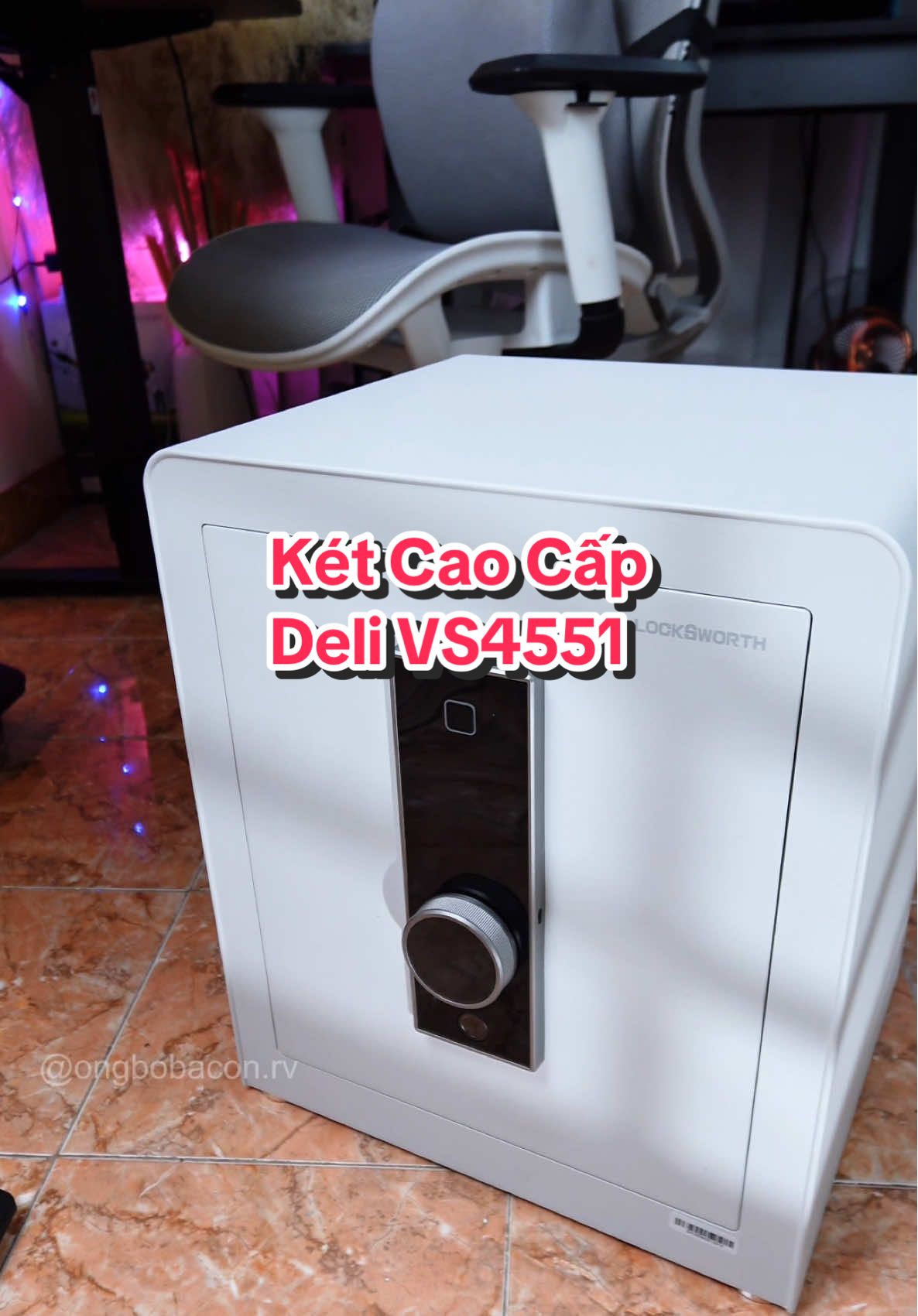 Két sắt thông minh cao cấp Deli #ongbobaconreview #LearnOnTikTok 