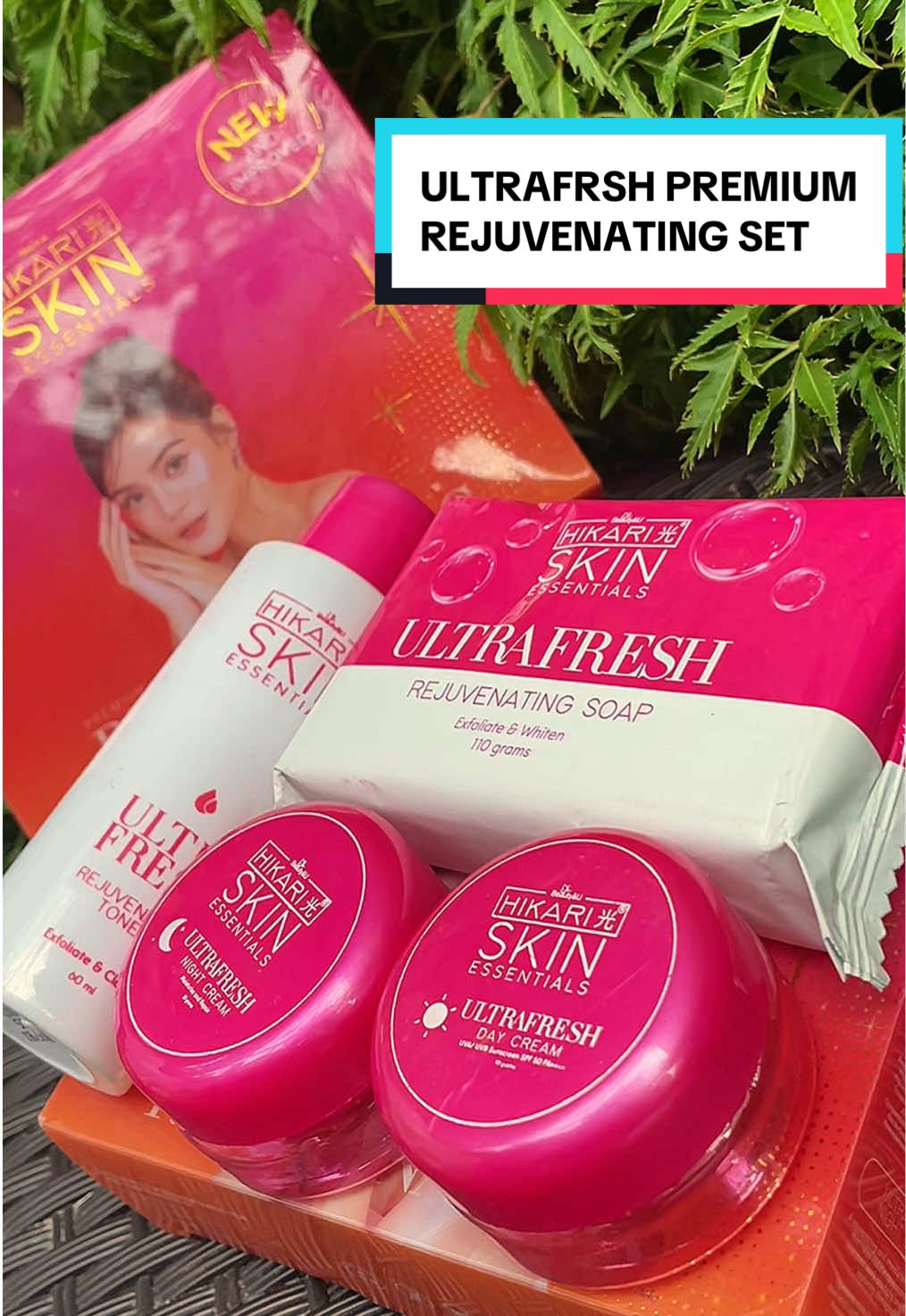 HIKARI SKIN ESSENTIALS ULTRAFRESH PREMIUM REJUVENATING SET #hikariskinessentials #rejuvenatingset 