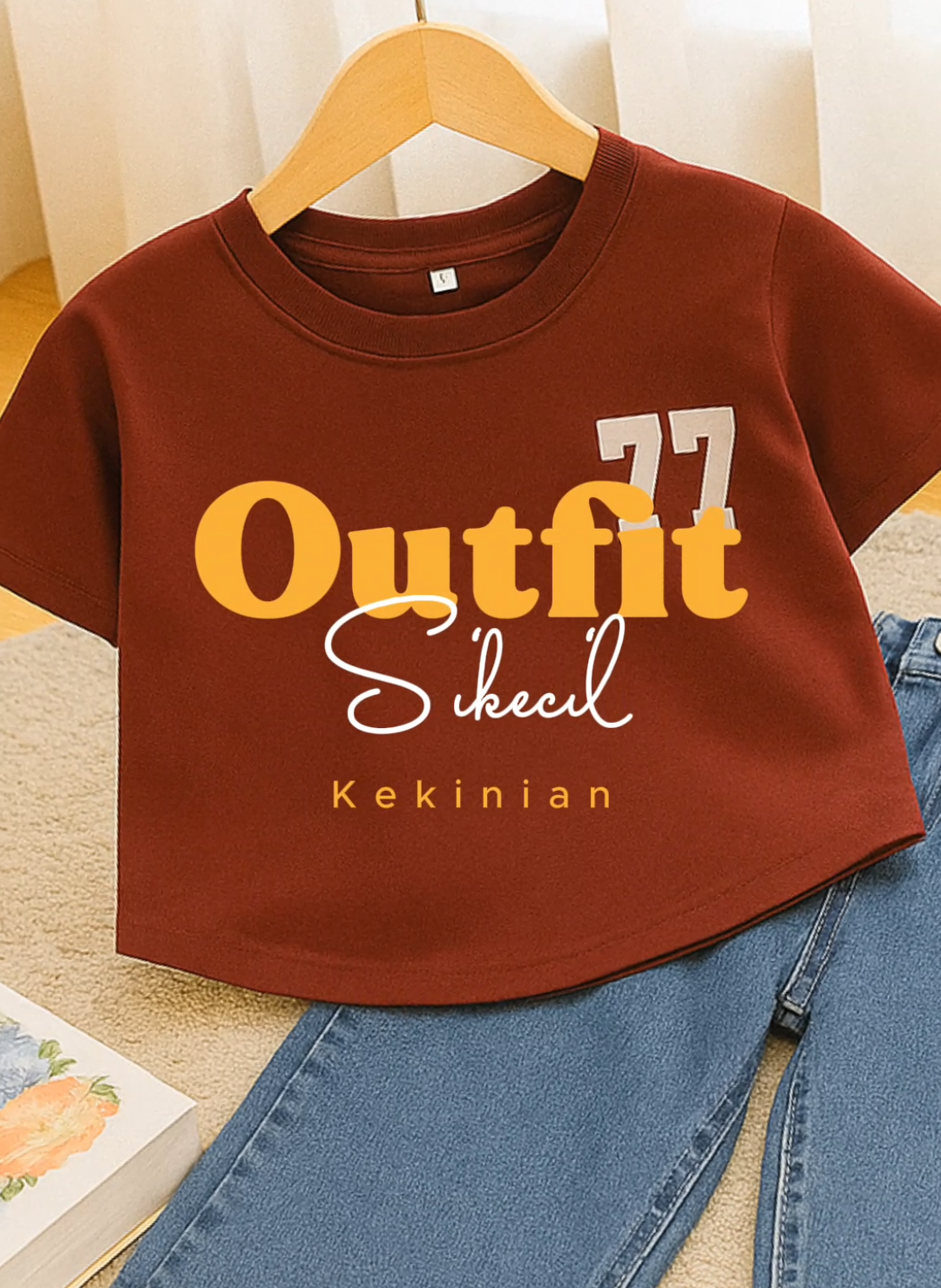 outfit sikecil kekinian dan stylish , cocok buat ootd anak jalan2 nih  #setelananak #setelanpremium #racuntiktok #fyp 