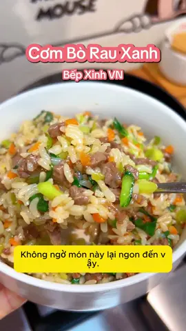 Không ngờ món cơm bò này lại ngon đến vậy. #bepxinhvn #homnayangi #monngon #combo #vairal 