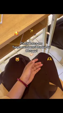 Kita saudara🥰🫶 #madridista #viscabarca🔴🔵 #saudara 
