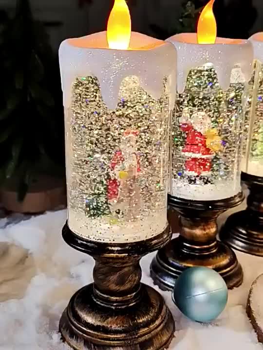 🎄Ang ganda ng ambiance, parang nasa Christmas dream! 💫​​#LEDCandle #Christmas 2025 #TipidPasko  