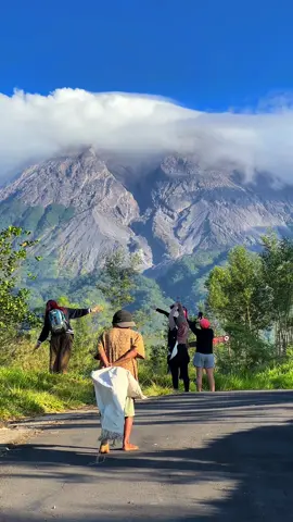 Merapi bagian syahduu 😍 #merapi #klaten 
