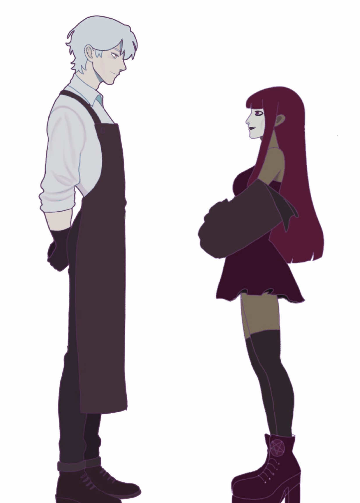 Don’t judge a book by its cover or whatever the saying was #oc #arttrend #octrend #ocdrawing #ocanimation 