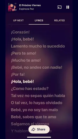 The music we all grew up listening too 😩 #elproximoviernes #espinozapaz #lyric #foryoupage 