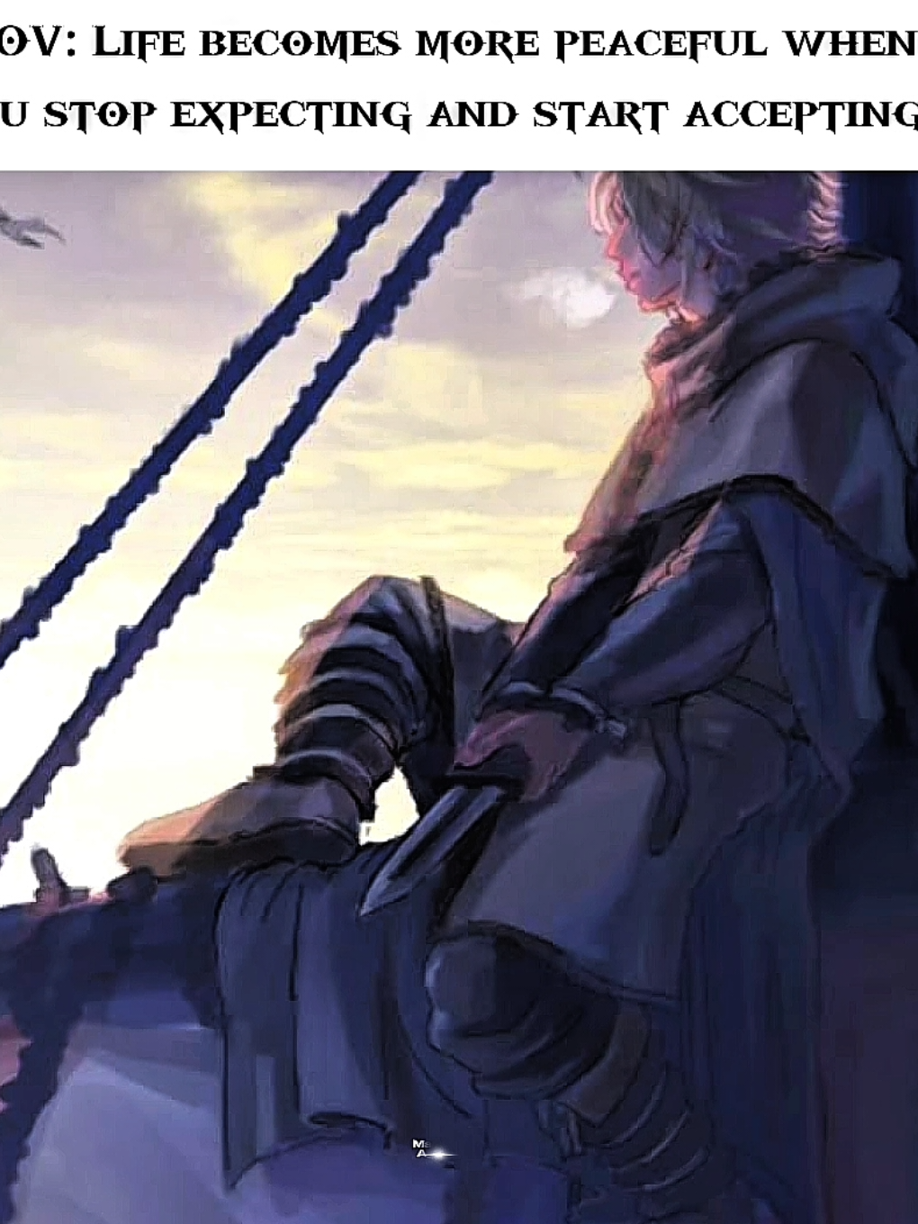 POV: Life becomes more peaceful when you stop expecting and start accepting:) #Foryou #viralvedio #foryoupage #tiktok #Fyp 