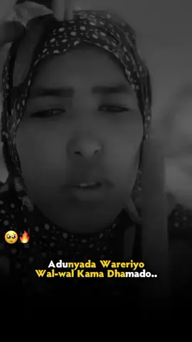 Adunyadan Wareriyo Walwal Kama Dhamado..🥺🔥 #fpyシ #hargeysa 
