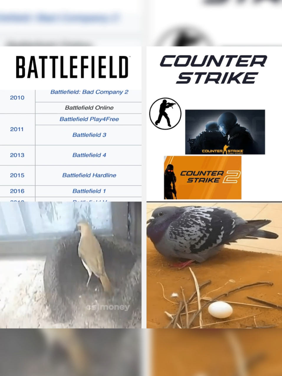 No need to release a new game every year, just pure aura😎 #cs2 #cs2clips  #battlefield  #cs2funny #cs2memes 