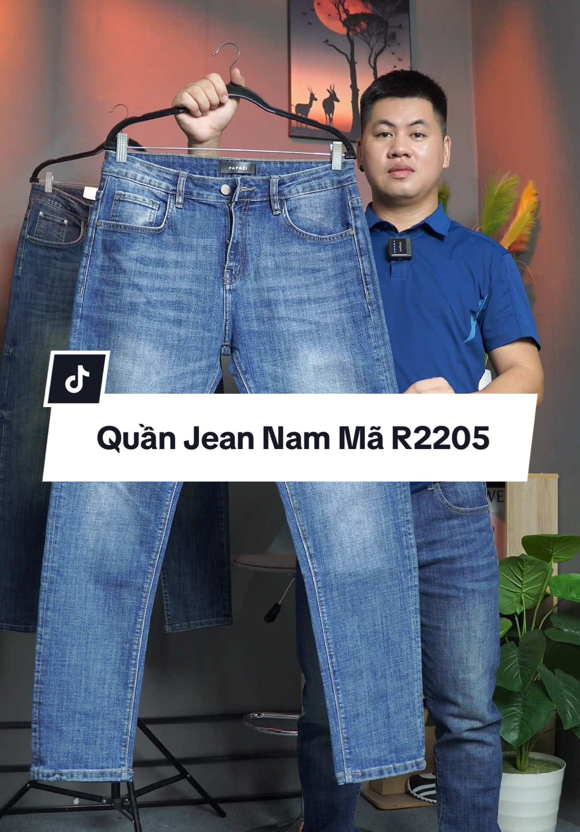 Quần jean nam Mã_R2205, fom slim, gam màu xanh, was sáng là sự kết hợp hoàn hảo, nay đã trở lại với số lượng vô cùng có hạn. #quanjeannam #hoanhdongian 