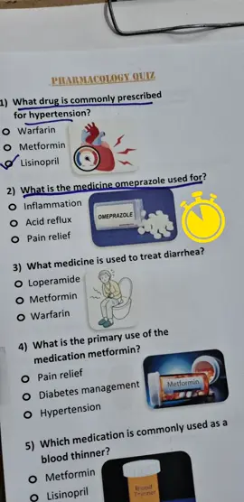Pharmacology Quiz. Don’t scroll answer the last one. #medical #medicalstudents #nurse #quiz #unfreezmyaccount 