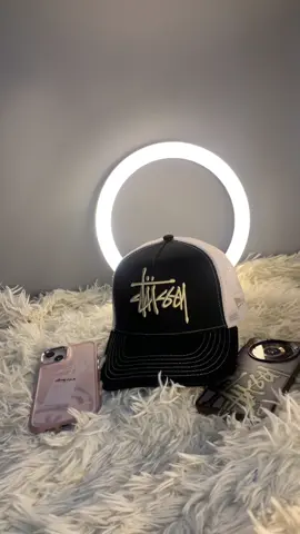 Embroidery Patches Stüszxy Inspired Net Cap🔥 Get yours now! #capformen #fyp #snapback #netcap #product 