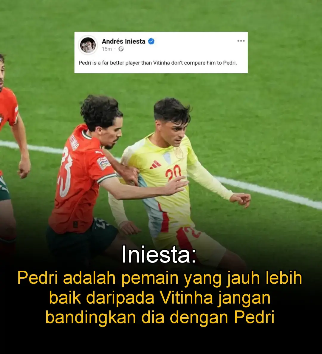 Apakah Pedri lebih baik dari Vitinha?? 