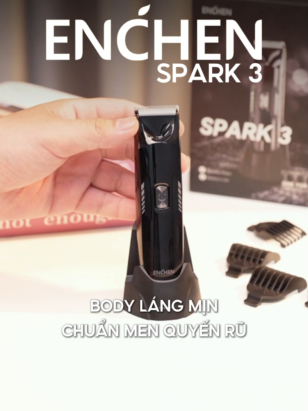 Mỗi tháng hoàn toàn có thể tiết kiệm nhiều tiền cắt tóc, thay dao cạo râu với Spark 3 #enchen #dealgiamgia #muataitiktokshop #maycaorau #tongdocattoc #enchenspark3