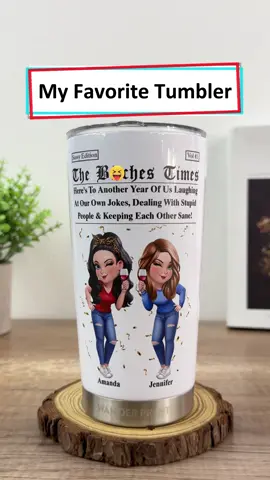 Keep drinks at the perfect temperature while remembering all your fun moments 🥤 #wanderprints #personalized #gifts #giftforbestfriend #giftsforher