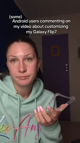 Samsung vs Iphone the other side 😂😂😂  With this video I want to show it's not about the phone. It's about people. People will fimd what to hate on no matter what #galaxyzflip7 #samsunggalaxy #flipphone 