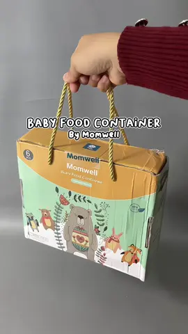 Rekomendasi set wadah mpasi🍲🍱✨  #wadahmpasi #foodcontainer #setmpasibayi #tempatmpasi 