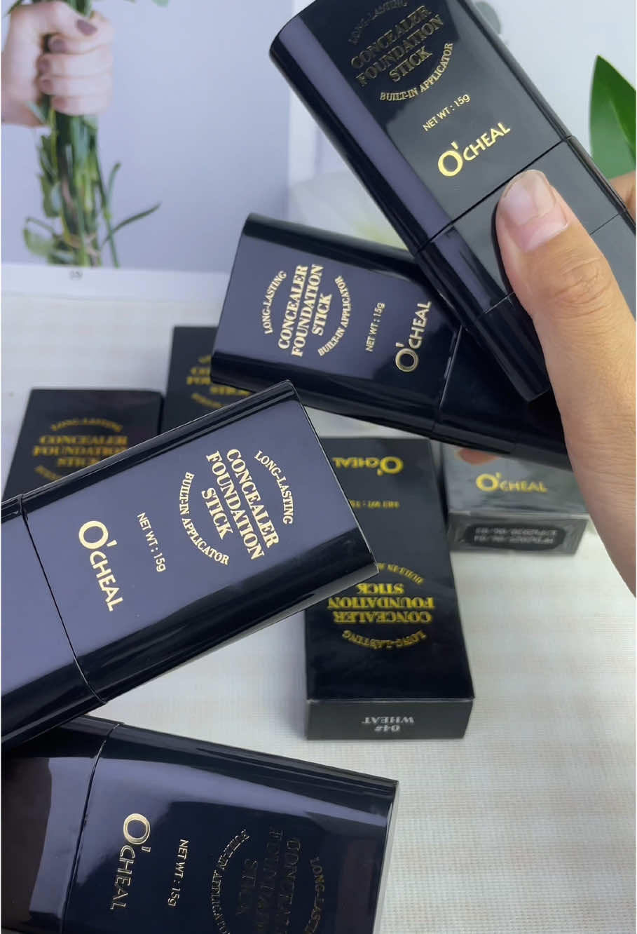 This concealer foundation in one really works! I need a different shade, l'm not great at picking my shades out but it covers amazingly! The brush that it comes with is curved and helps get into the hard to reach places like corners of your eyes and nose! This price is amazing and I'm adding this to my makeup bag! #foundationreview #makeupmusthaves #foundationstick #concealerstick #itreallyworks 