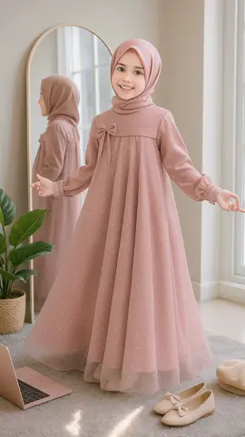 GAMIS ANAK MODEL TERBARU 2025  #gamisanak #gamis #fashion #oufit #fyp 