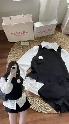 Sét 3 Món Nhìn Thấy Nhón #almirastore #vayxinh #setdoxinh #setvaytieuthu #gilenu 