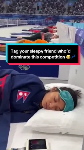 World record sleep achieved 😴 Representing Nepal in the Olympic Women’s Sleep Final! 🥇 Who do you think could sleep longer? 😂 #sleepolympics #funnyvideo #fyp #news 
