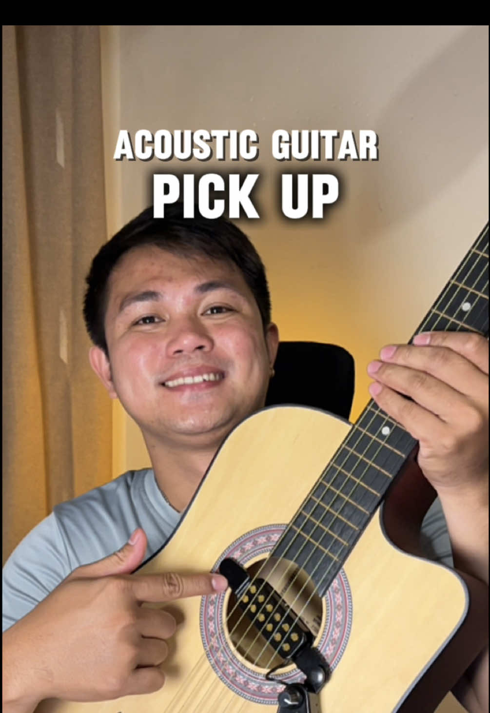 Acoustic Guitar Pick Up #acousticguitar #guitar #guitarpickups #guitarpickup #guitartok @Rixton Guitars @Rixton Music 