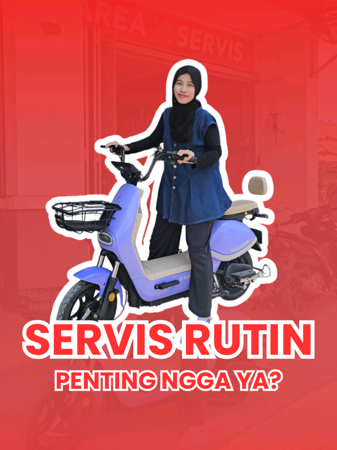 Emang penting servis rutin sepeda listrik?? Kadang kita ngerasa sepeda masih enak banget dipakainya, jadi belum perlu diservis kan? Padahal pelan-pelan bisa aja ada yang mulai berubah tanpa kita sadari. Tonton videonya sampai habis biar tahu kenapa servis rutin itu nggak kalah penting dari perawatan lainnya ⚡ #servis #servismurah #servissepedalistrik #sepedalistrik 