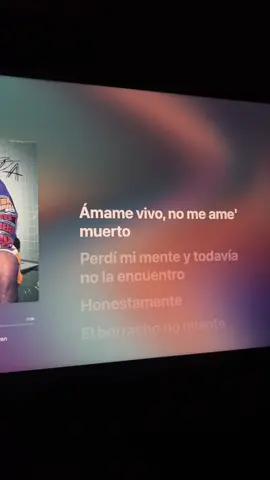 ámame vivo, no me ame’ muerto 🧏🏼‍♀️ #1942 #anuelaa #lyrics 