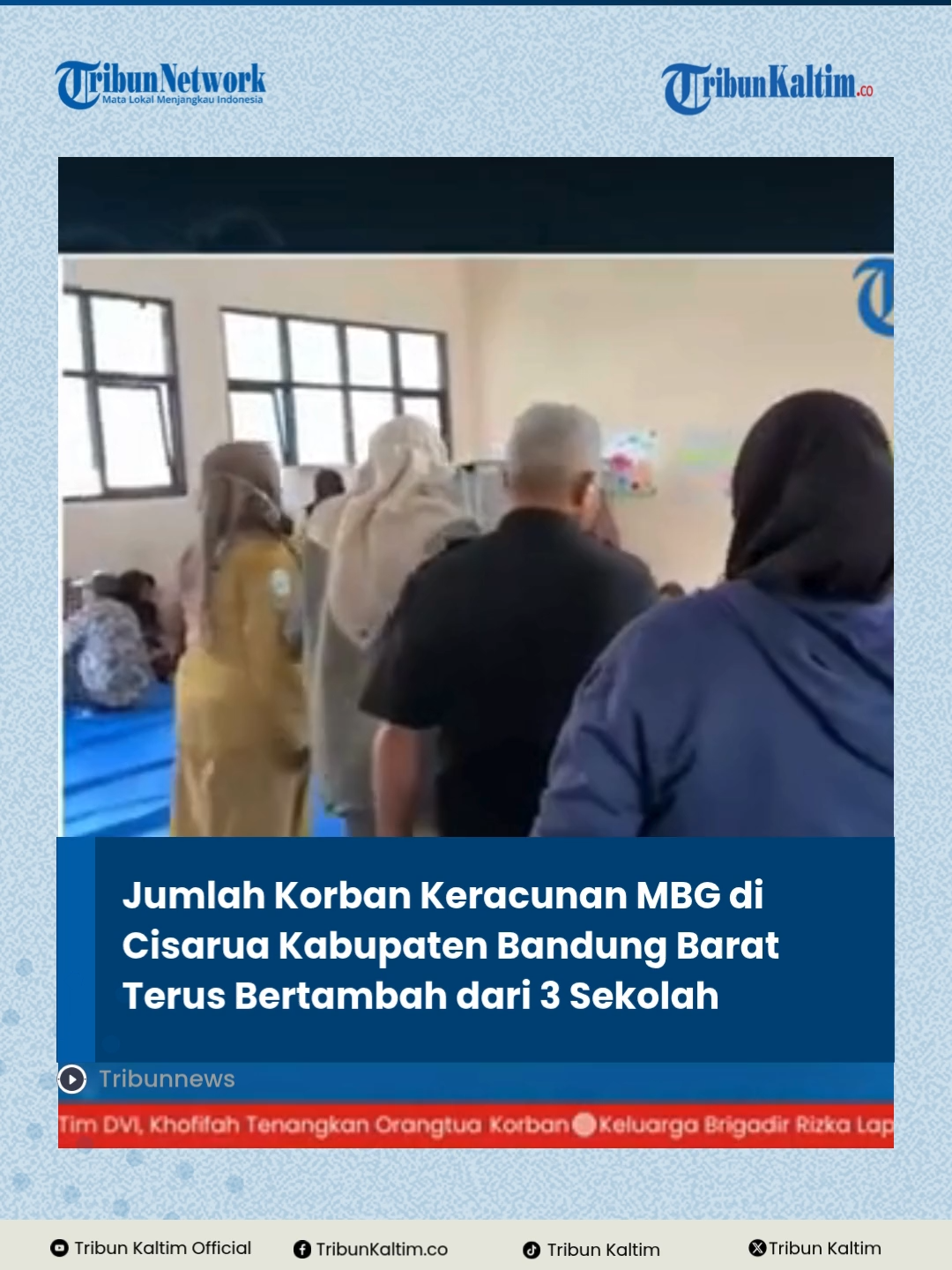 Plt Kepala Dinas Kesehatan Kabupaten Bandung Barat (KBB) Lia N Sukandar mengatakan bahwa ada 132 siswa yang tercatat sebagai korban keracunan Makan Bergizi Gratis di Kecamatan Cisarua. #fyp #makanbergizigratis #cisarua