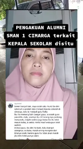 kepala sekolah SMAN 1 CIMARGA #fypシ゚viralシtreding 