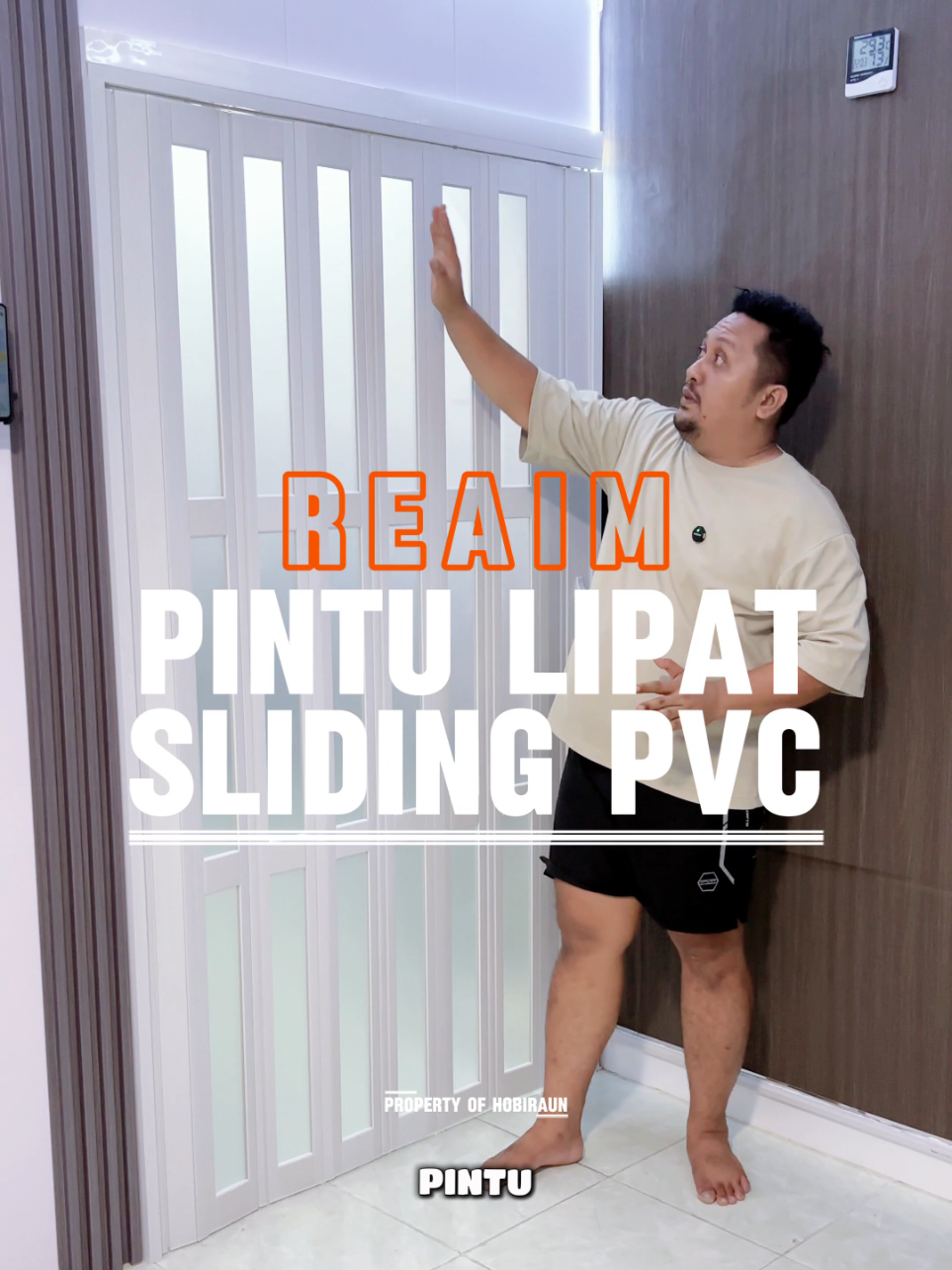 Pintu lipat / sliding door / folding door yg satu ini cocok dijadikan sebagai pintu kamar mandi, pintu kamar dll. #pintulipat #slidingdoor #foldingdoor #pintusliding #pintupvc 