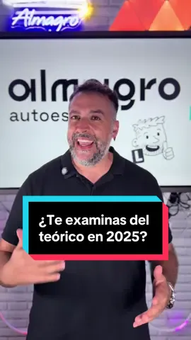 ¿Te examinas del teórico en 2025? #autoescuela #cursointensivo #carnetdeconducir🚘💨 