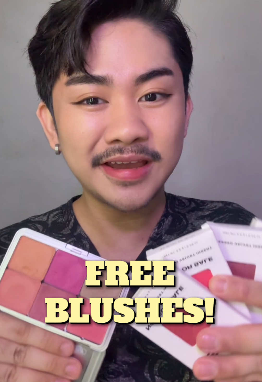 Bagong local blush pero LIBRE lang? Yes, opo, mamser - FREE lang 'to! Watch mo para malaman how to claim😉 Thank you @Issy Cosmetics ! #makeupph #makeuptok #blush #localmakeupph #issy 