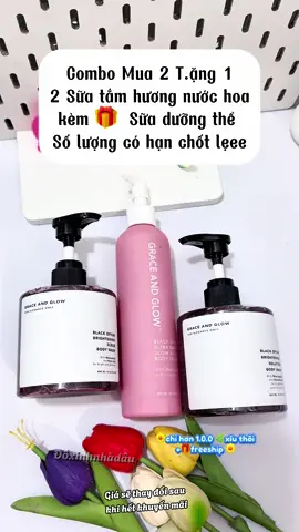 Combo sữa tắm grace and glow hương nước hoa thơm xỉu nay seo á săn lẹ lẹ kẻo hết nha#suatam #graceandglow #graceandglowbodywash #trending #LearnOnTikTok  @Đồ xinh nhà dâu  @Đồ xinh nhà dâu 