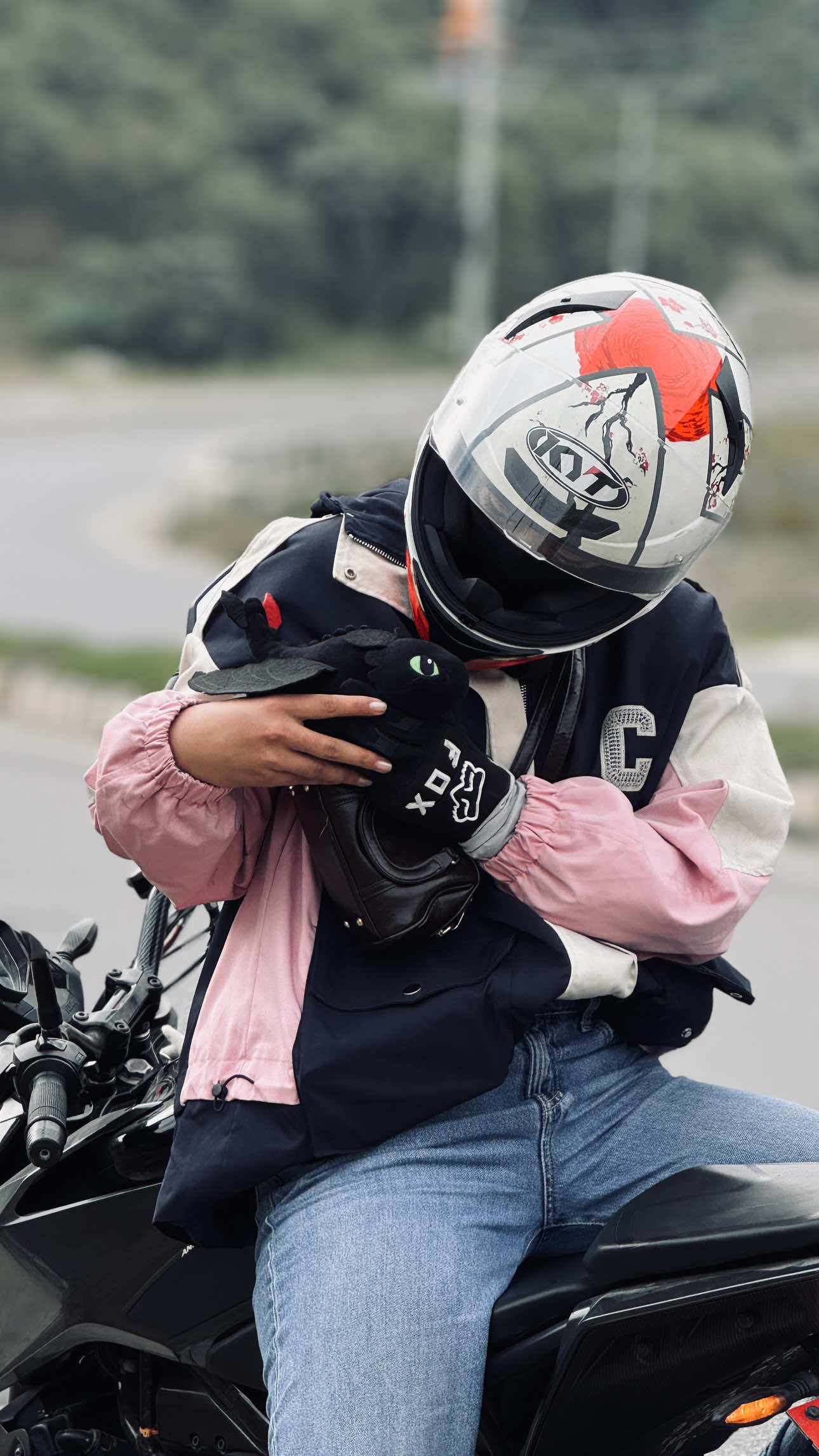 How was that ??? 🤣🫡 #summervibes #duke250ladyrider #ladyrider #duke200modified🔥 #dukuprabina 
