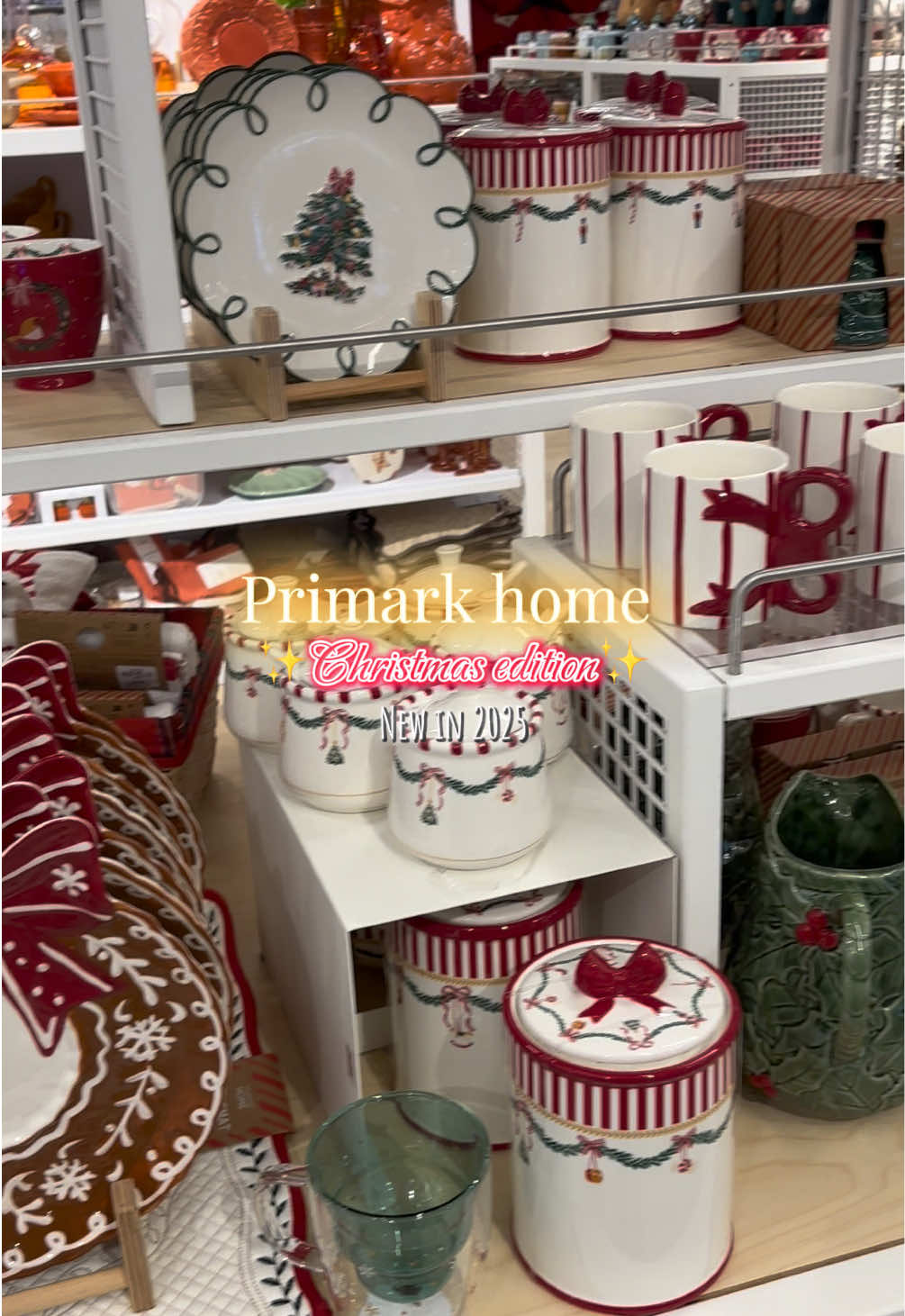 Its timeeeee! ✨ Christmas has landed at Primark 🎄🎅🏼  And I'm OBSESSED😍  #primarkchristmas #christmasprimark #primarknewin #primarkhaul #primarkhome  @Primark 
