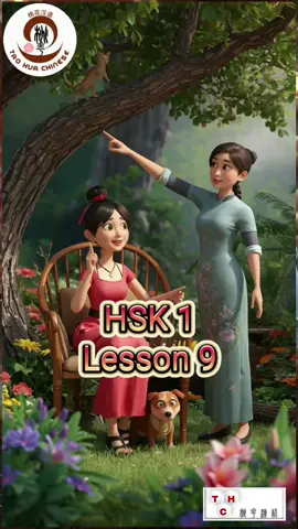 #HSK 1 #Lesson 9 #learnchinese #taohuachinese #华文 