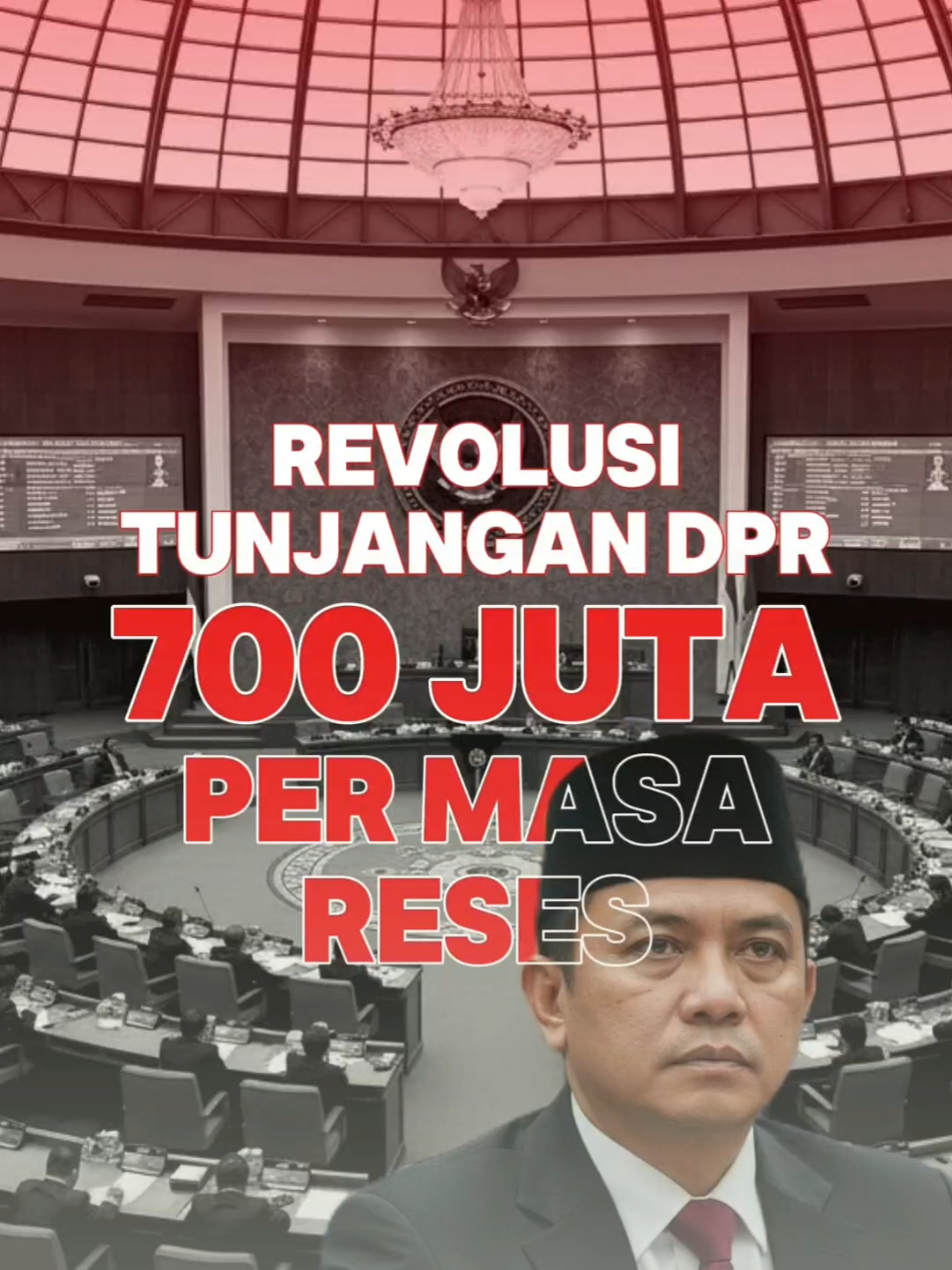 Pemerintah menaikan tunjangan reses DPR dari Rp.400 juta menjadi Rp.700 juta tiap masa reses. Protes publik membara: kenapa fasilitas pejabat bisa naik tinggi, sementara rakyat masih bergelut dengan kenaikan harga kebutuhan pokok? Apakah ini penyesuaian wajar atau sikap yang jauh dari empati? #tunjangandpr #perjuanganrakyat #beritaviral #beritatiktok #beritahariini 