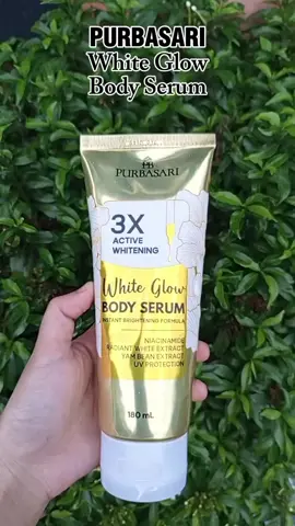 Purbasari body serum White glow 3x Memutihkan #purbasariwhiteglow #serumpurbasari #bodyserumpurbasari #fypシ゚ 