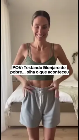 Eu testei o monjaro de pobre por 30 dias e olha o que aconteceu comigo 😅😍