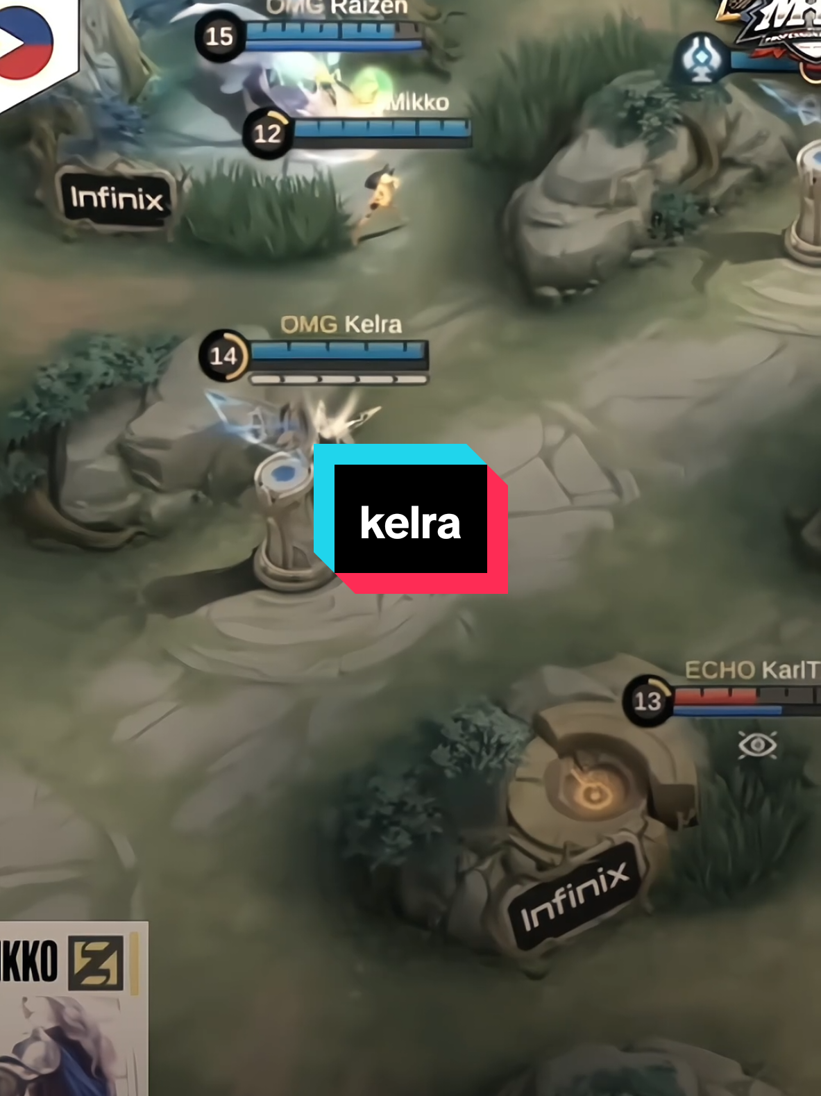 paano nalaman no kelra yun 😲#MLBB #MLBB9TH #kelra #onicph #mplph 