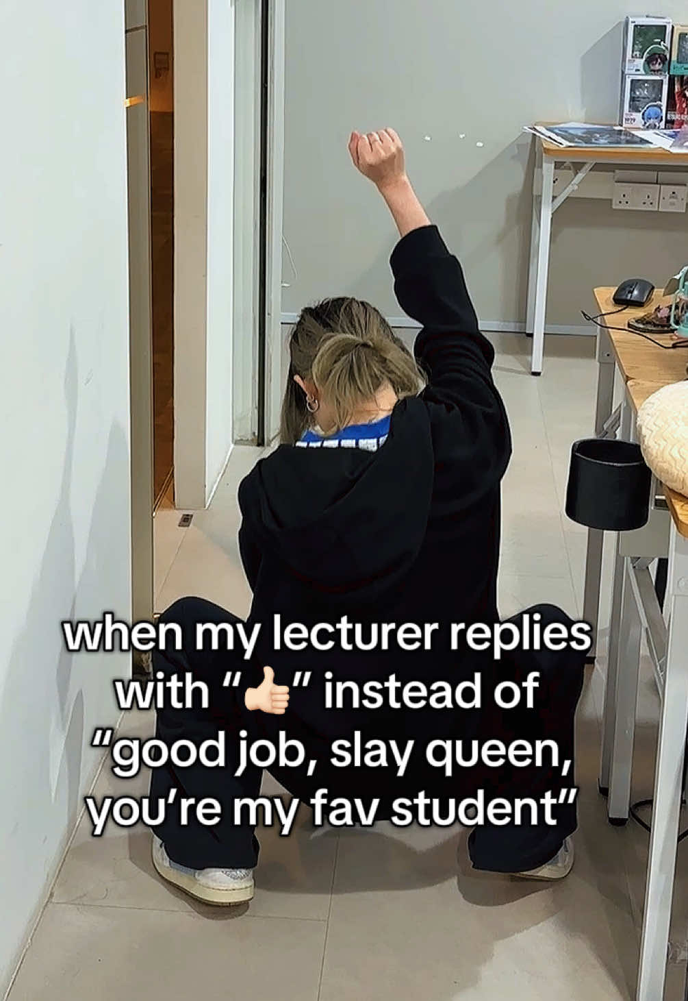 was hoping for a crown… #artschool #artstudent #studentlife #schoollife #fyp 