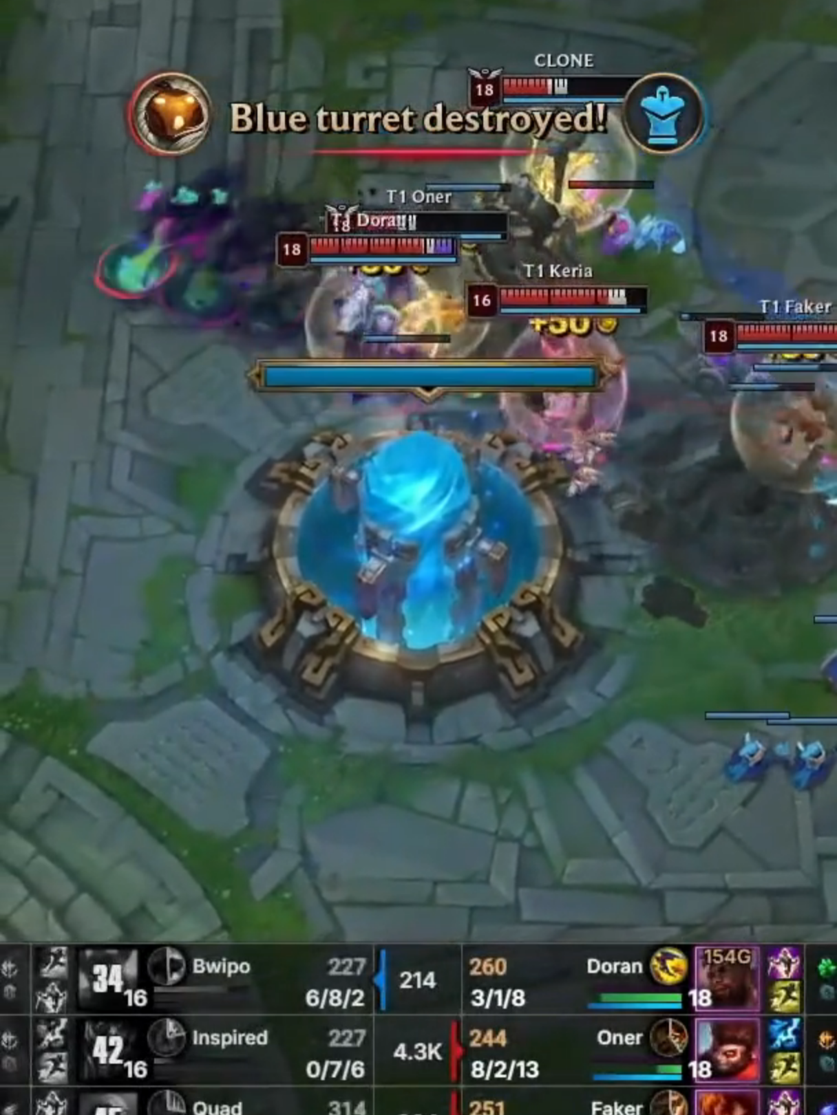 A T1 domina e vence a FlyQuest no #Worlds2025  #LTASul #LeagueofLegends #Esports #Gaming #Worlds