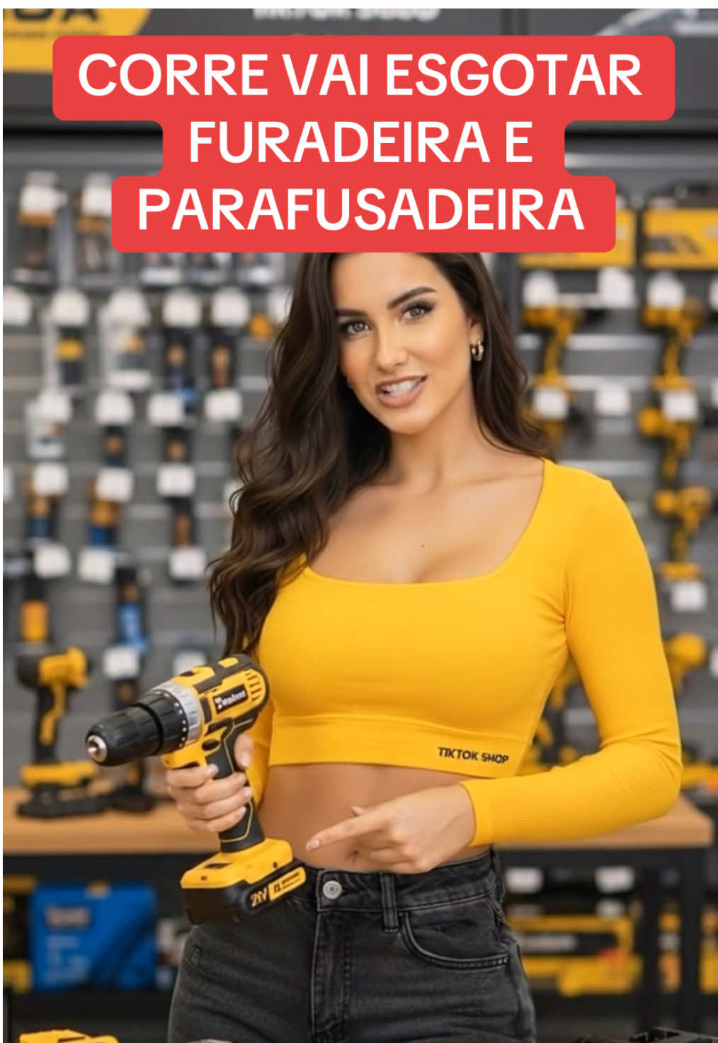 Furadeira e Parafusadeira #furadeira #parafusadeira #ferramentas #obra #tiktokshop 